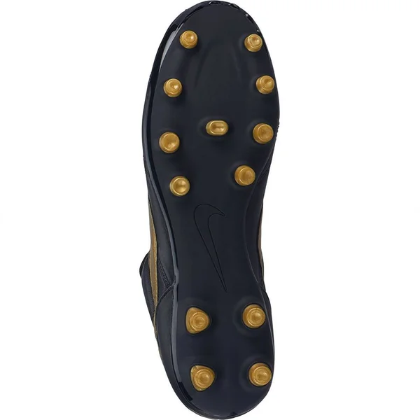 Nike Premier II FG Soccer Cleat Black/Metallic Gold-6.5