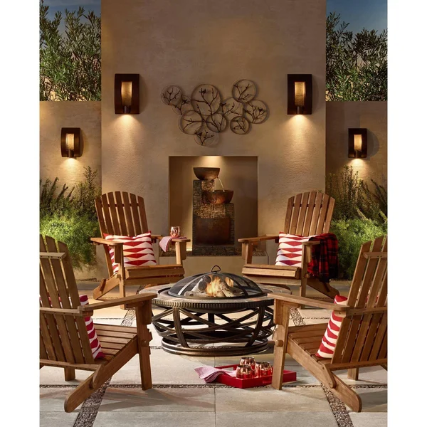 Feiss Lighting OL7600HTBZ Dakota Outdoor Wall Light, Heritage Bronze