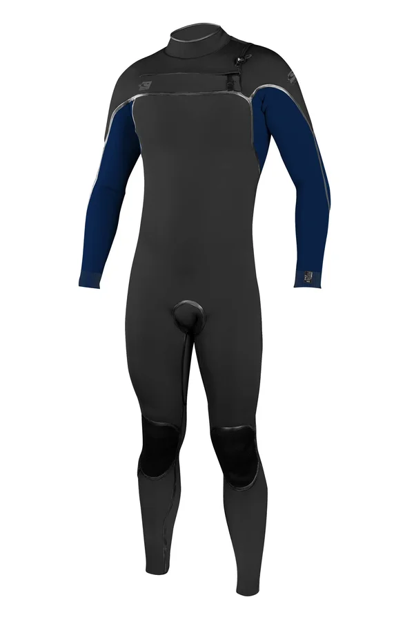 O&Neill Psycho I 3/2 Chest Zip Wetsuit - Black/Abyss - MT