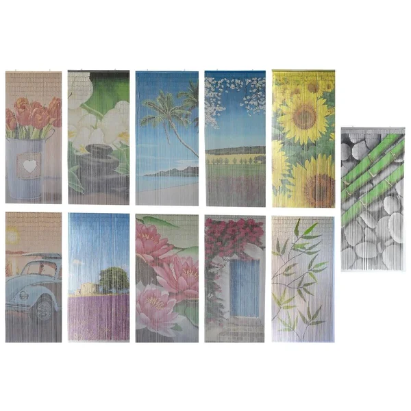 Hanae Design Beaded Curtain Doorway 90 Strings 78.8x22H x 35.5x22W