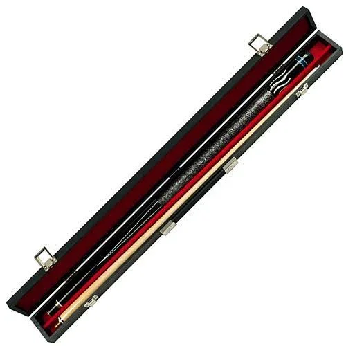 Black Wave Designer Billiard Pool Cue Stick with Case