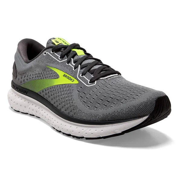 Brooks Glycerin 18 12, Primer Grey/Ebony/Nightlife (Men's)