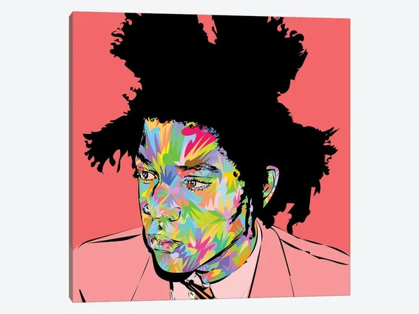 TECHNODROME1 Large Canvas Prints - Basquiat 2020 ( People > celebrities > Painters & Artists > Jean-Michel Basqu