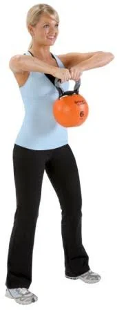 Aeromat Elite 12 lb Kettlebell, Maroon