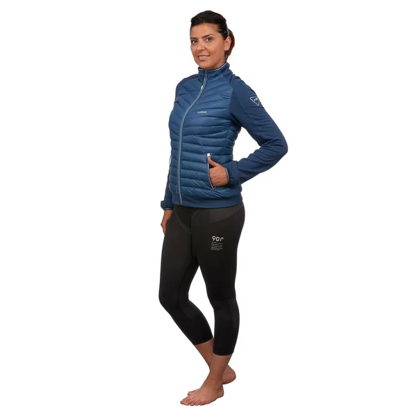 Wedze Women's 900, Skiing 2nd Layer, Jacket in Snowy White, Size Xs
