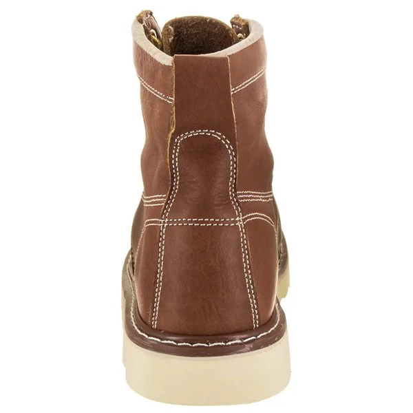 AdTec Men's 6x22 Moc Toe Work Boot - Brown