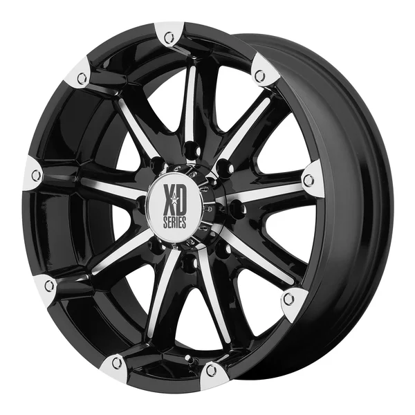 XD Series XD779 Badlands 20x9 8x170 -12mm Black/Machined Wheel Rim