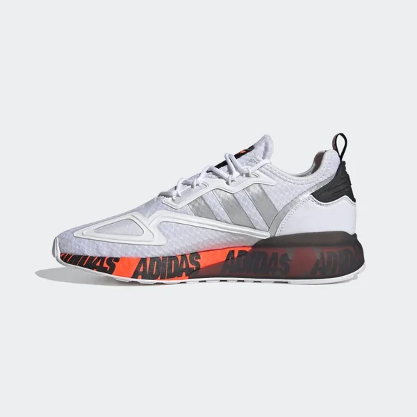 Adidas ZX 2K Boost Shoes White M 10, W 11 - Mens Originals Shoes