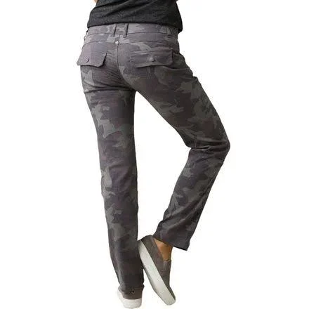 Prana Halle Straight Pant - Women's Gravel Camo - 12/Short