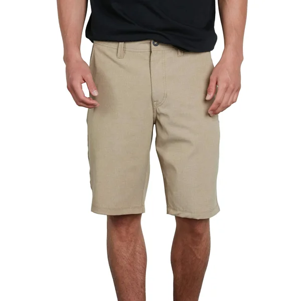 Volcom Frickin Surf N& Turf Static Hybrid Short - Men's Dark Khaki - 28