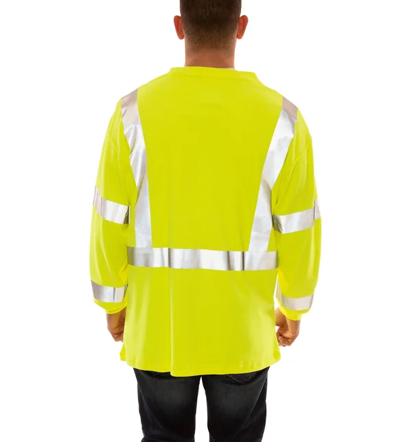 Tingley S85522 FR Long Sleeve T-Shirt - yellow, 2Xl