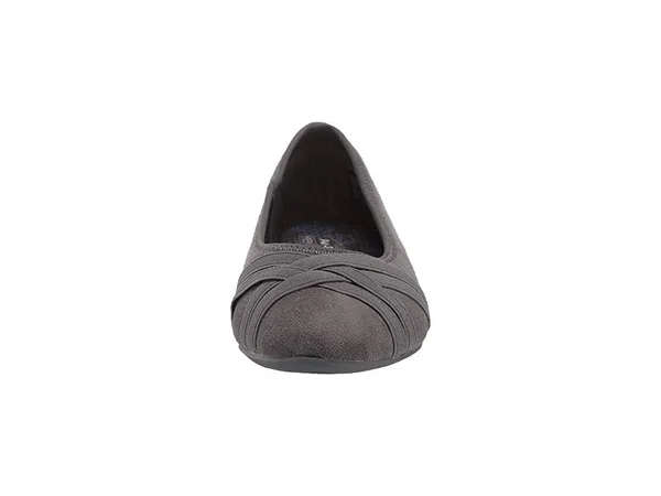 Women's Skechers Cleo Lane Change Flat - Size: 5.5, Charcoal
