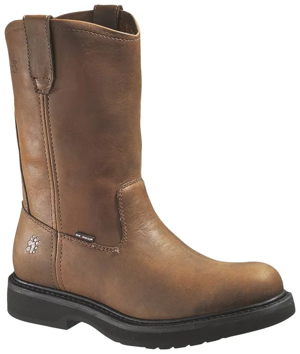 Wolverine Men's Ingham Durashocks Wellington Work Boot Brown - 14, M