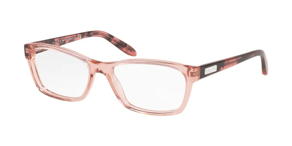 Ralph RA7039 Eyeglasses 5853 Shiny Transparent Pink