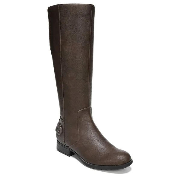 LifeStride Amy Women's Knee-High Boots - Size: Medium (10), Dark Brown