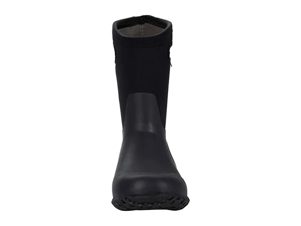 Bogs York Solid Boot - Kids& Black, 6.0
