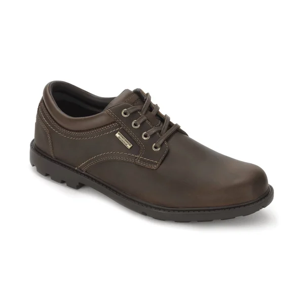 Rockport Men's Storm Surge Plain Toe Oxford Tan 10.5