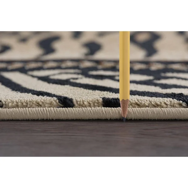 Bliss Rugs Serena Contemporary Indoor Area Rug, Size: 5& x 7&