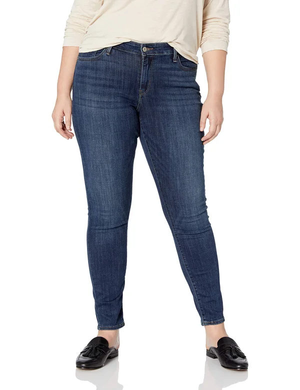 Levi&s Plus 711 Skinny (Astro Indigo) Women's Jeans
