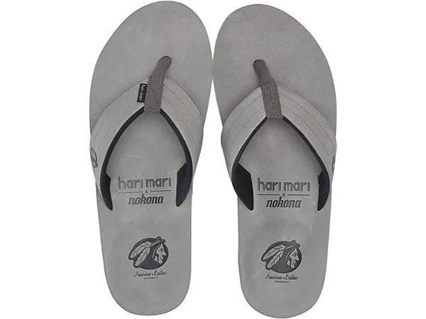 Hari Mari x Nokona LX Flip Flop - Men's Gray, 9.0