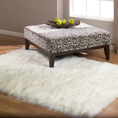 Walk on Me Animal Brown Area Rug - Size: Rectangle 2&3 inch x 3&8 inch
