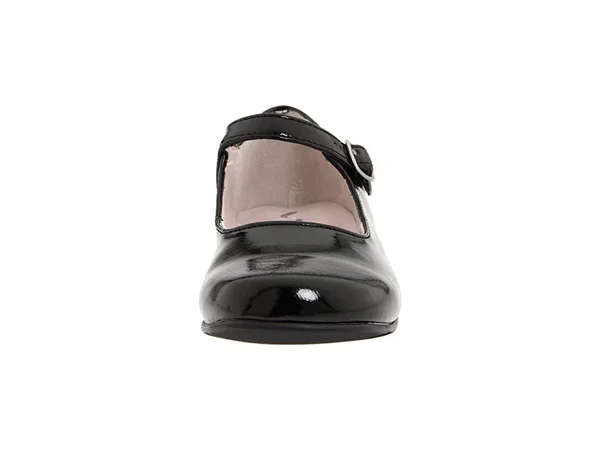 Nina Girls& Bonnett, Size: 12 W, Black