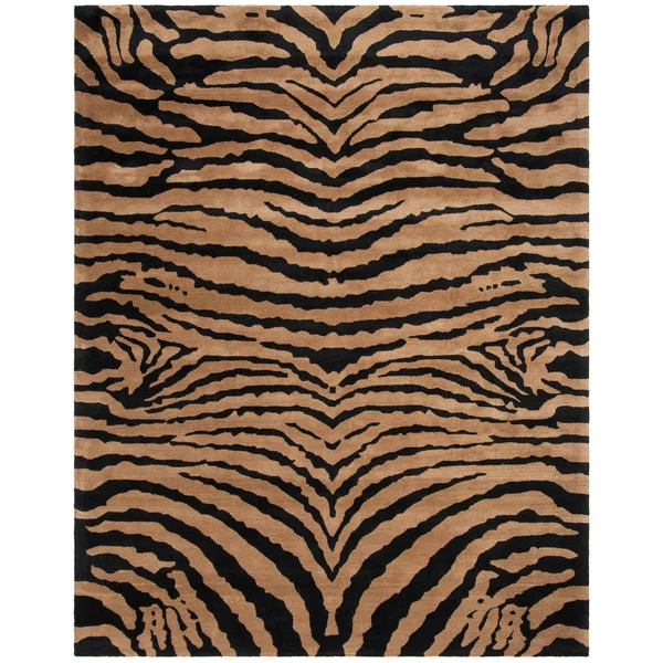 Safavieh Soho Rug SOH434E Black, Brown, 5& x 8&