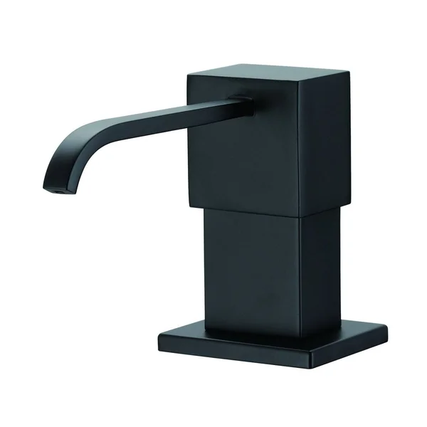 Danze D495944BS Sirius Deck Mount Soap & Lotion Dispenser Satin Black