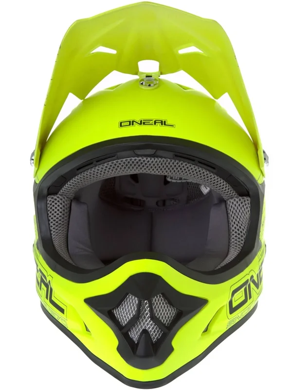 Oneal Neon Yellow 2018 3series Flat MX Helmet