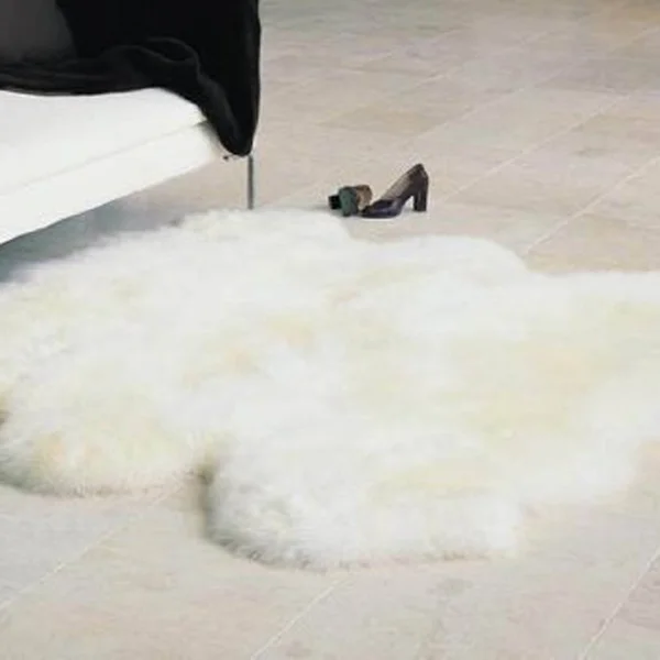 Silver Orchid Nansen Genuine Soft Australian Sheepskin Rug - 2& x 6& Runner - Honey Brown
