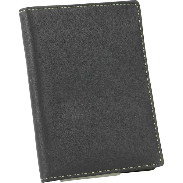 Royce Leather Passport Currency Wallet - Wildberry