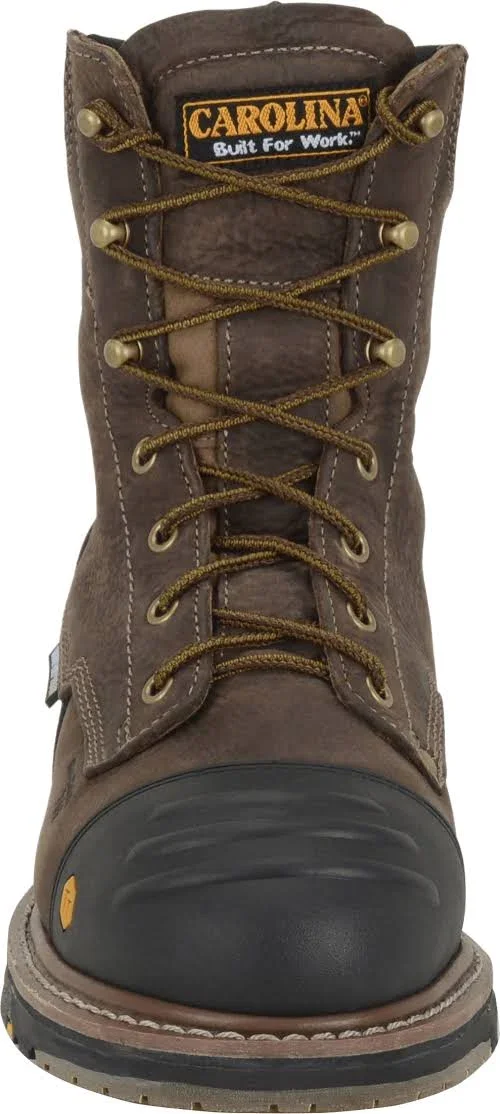 Men's Carolina CA2559 8 inch WorkFlex Composite Toe Work Boot, Size: 10.5, Brown