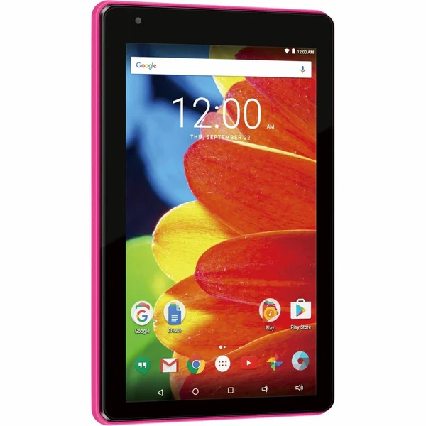 RCA Voyager - Wi-Fi - 16 GB - Pink - with Keyboard Case - 7x22