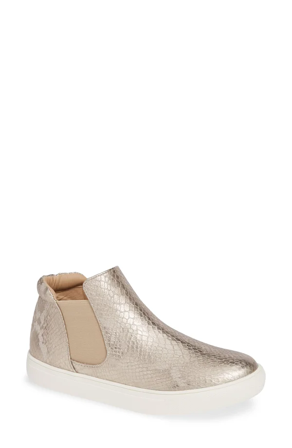 Matisse Women's Harlan Sneaker Rose Gold Snake - 6