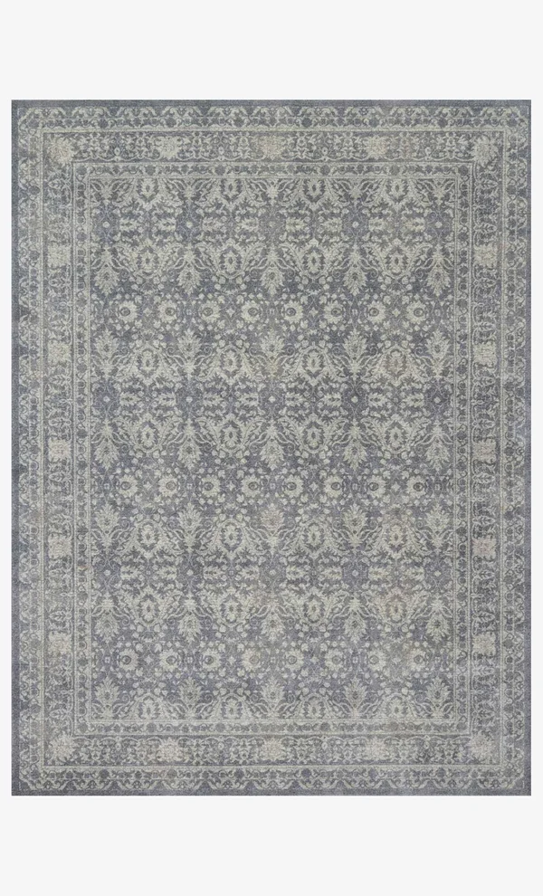 Loloi Century CQ-09 Area Rug, Grey, Sand