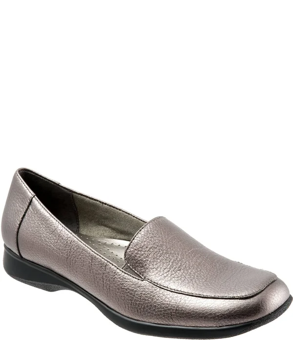 Women's Trotters Jenn Loafer - Pewter Metallic - Size 10