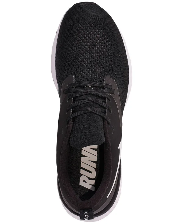 Nike Women's Odyssey React Flyknit 2 Running Shoes (6.5, Black/White)