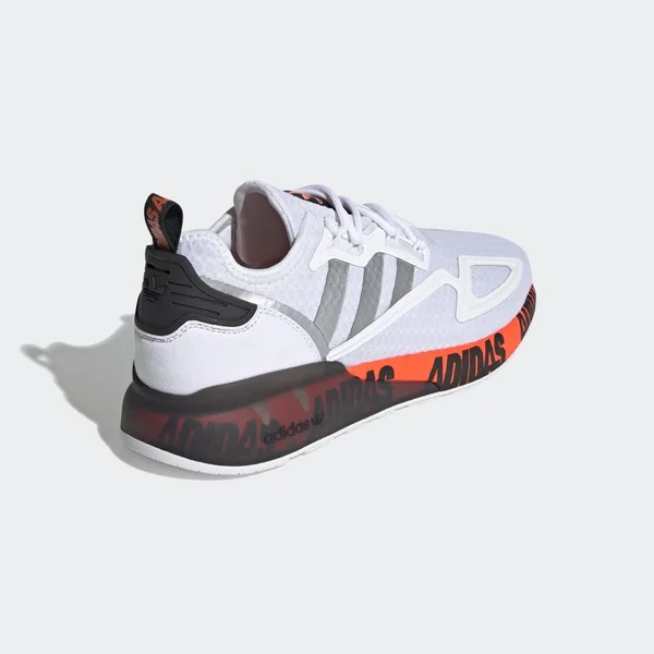 Adidas ZX 2K Boost Shoes White M 10, W 11 - Mens Originals Shoes