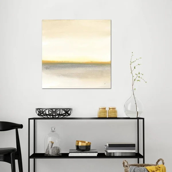 Chris Paschke Canvas Wall Decor Art Prints - Flatland IIstyle > Abstract > Minimalist Abstract art)
