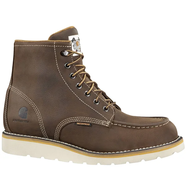 Carhartt Men's 6x22 Waterproof Wedge Boot - Brown - 11