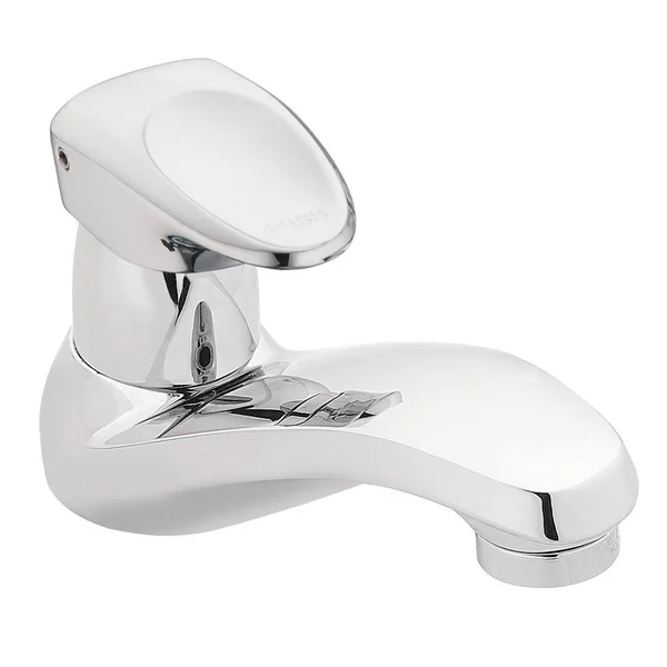 Moen M-Press Single Handle Metering Lavatory Faucet - Chrome, 8884