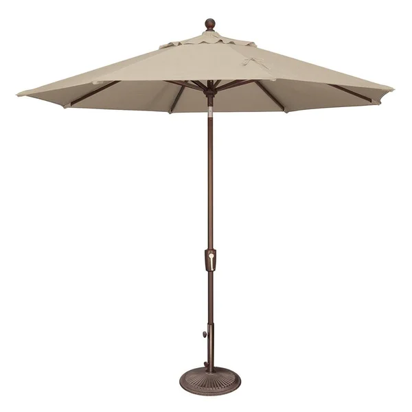 SimplyShade Catalina 9& Market Umbrella; Sunbrella, Antique Beige