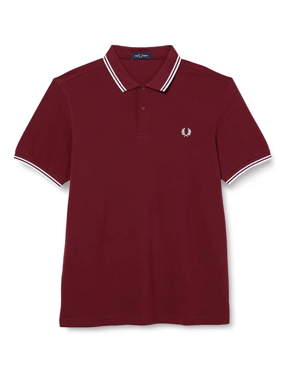 Fred Perry Twin Tipped Polo Shirt Port
