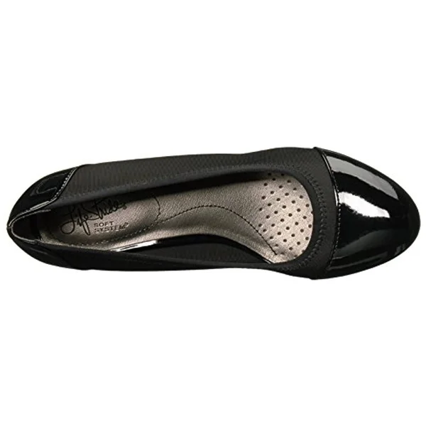 LifeStride Women's Juliana Stretch Wedge Pump - Black