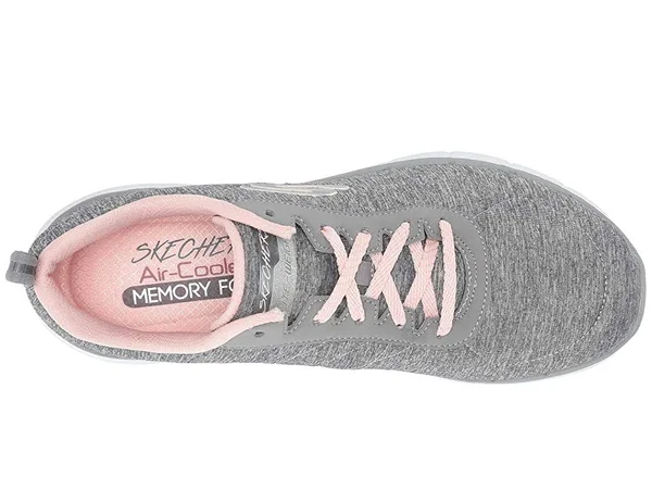 Skechers Women's Flex Appeal 3.0 Sneaker - Grey Light Pink
