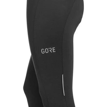 Gore Wear C3 3/4 Tights+ - Women's Black/White, M