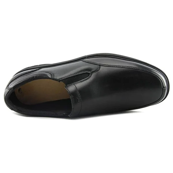 Men's Nunn Bush Myles St. Moc Toe Slip On, Size: 11, Black