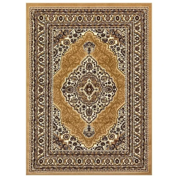 Princess Collection Oriental Medallion Area Rug - 5& 2x22 x 7& 2