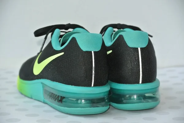 Nike Women's Air Max Sequent Running Shoes (Black Volt) A749533