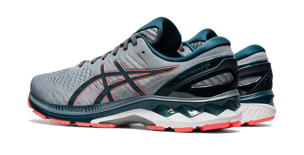 Asics Men's Gel-Kayano (Wide) 27 Sheet Rock-Magnetic Blue - 11.5
